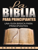La Biblia para principiantes