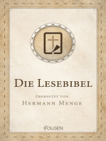 Die Lesebibel: Übersetzt von Hermann Menge