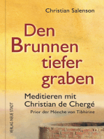 Den Brunnen tiefer graben: Meditieren mit Christian de Chergé, Prior der Mönche von Tibhirine