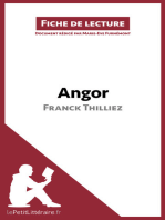 Angor de Franck Thilliez (Fiche de lecture): Résumé complet et analyse détaillée de l'oeuvre