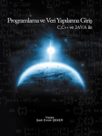 Programlama ve Veri Yapılarına Giriş JAVA, C, C++ dilleri ile