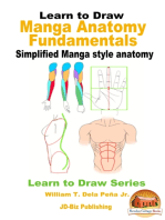 Learn to Draw: Manga Anatomy Fundamentals - Simplified Manga style anatomy