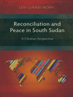 Reconciliation and Peace in South Sudan: A Christian Perspective