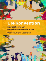 UN-Konvention über die Rechte von Menschen mit Behinderungen: Übersetzung für Österreich