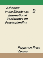 Advances in the Biosciences: International Conference on Prostaglandins, Vienna, September 25 to 28, 1972