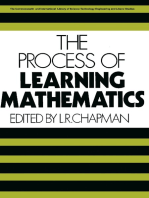 The Process of Learning Mathematics: The Commonwealth and International Library: Mathematical Topics