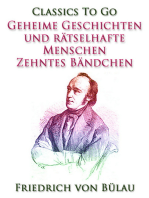 Geheime Geschichten und rätselhafte Menschen - Zehntes Bändchen