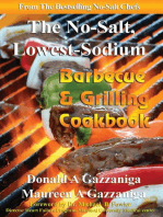 No Salt, Lowest Sodium Barbecue & Grilling Cookbook: No-Salt, Lowest-Sodium, #6