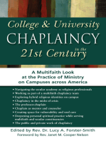 College & University Chaplaincy in the 21st Century