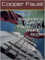 Beginners Guide to Formatting Your E-book