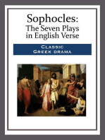 Sophocles: The Seven Plays in English Verse