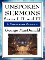 Unspoken Sermons Series I, II, and III