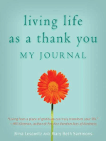 Living Life as a Thank You Journal