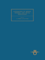 Automation in Mining, Mineral and Metal Processing: Proceedings of The 3Rd Ifac Symposium, Montreal, Canada 18-20 August 1980