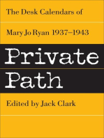 Private Path: The Desk Calendars of Mary Jo Ryan , 1937--1943: Mary Jo Clark books, #2