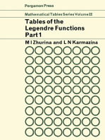 Tables of The Legendre Functions P—½+it(x)