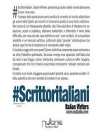 #Scrittori italiani. Italian writers
