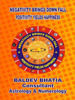 Negativity Brings Downfall -Positivity Yields Happiness