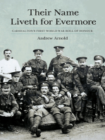 Their Name Liveth for Evermore: Carshalton's First World War Roll of Honour