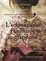 L'educazione femminile in Giappone