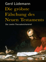 Die gröbste Fälschung des Neuen Testaments