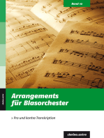 Arrangements für Blasorchester: Pro und kontra Transkription