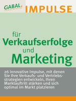 Verkaufserfolge und Marketing: 26 innovative Impulse für Verkaufs- und Vertriebsstrategien