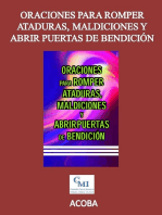 Oraciones para romper ataduras, maldiciones y abrir puertas de bendición