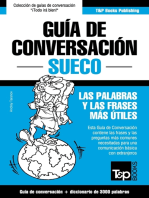 Guía de Conversación Español-Sueco y vocabulario temático de 3000 palabras