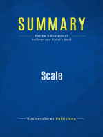 Scale (Review and Analysis of Hoffman and Finkel's Book)