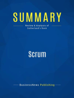 Scrum (Review and Analysis of Sutherland's Book)