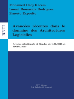 Avancées récentes dans le domaine des Architectures Logicielles: articles sélectionnés et étendus de CAL'2015 et MODA'2015