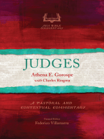 Judges: A Pastoral and Contextual Commentary