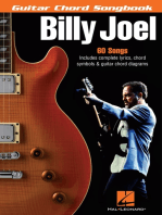 Billy Joel - Guitar Chord Songbook: 6 inch. x 9 inch.