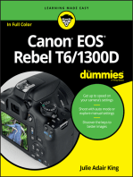 Canon EOS Rebel T6/1300D For Dummies