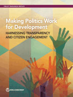 Making Politics Work for Development
