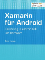 Xamarin für Android: Einführung in Android GUI und Hardware