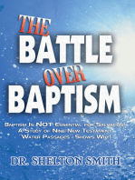 The Battle Over Baptism
