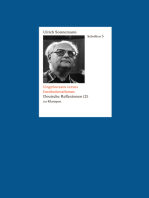 Ungehorsam versus Institutionalismus. Schriften 5: Deutsche Reflexionen (2)
