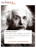 Albert Einstein: Wie die Zeit relativ wurde und die vierte Dimension entstand