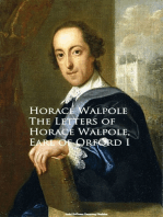 The Letters of Horace Walpole, Earl of Orford I