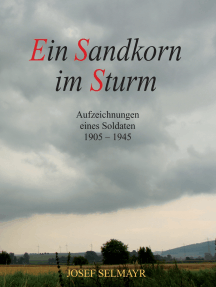 Ein Sandkorn im Sturm: Aufzeichnungen eines Soldaten 1905 - 1945