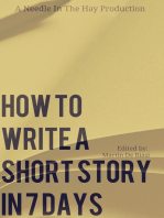 How To Write A Short Story in 7 Days