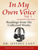 In My Own Voice. Reading from My Collected Works