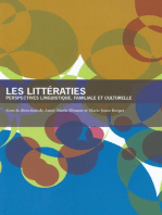 Les Littératies: Perspectives linguistique, familiale et culturelle