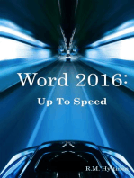 Word 2016: Up To Speed