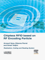 Chipless RFID based on RF Encoding Particle: Realization, Coding and Reading System