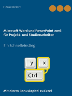 Microsoft Word und PowerPoint 2016 für Projekt- und Studienarbeiten: Ein Schnelleinstieg