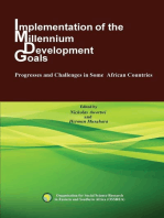 Implementation of the Millennium Development Goals: Progresses and Challenges in Some African Countries