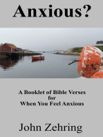 Anxious? A Booklet of Bible Verses for When You Feel Anxious